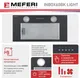 Миниатюра изображения товара Вытяжка скрытая MEFERI INBOX60BK Light