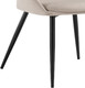 Миниатюра изображения товара Стул Woodville Фусе (бежевый/черный)