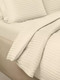 Миниатюра изображения товара Комплект постельного белья Arya Vip Страйп Сатин сем (кремовый)