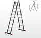 Миниатюра изображения товара Лестница-трансформер Новая Высота NV 3320 / 3320405-013