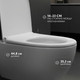 Миниатюра изображения товара Сиденье для унитаза Saniteco SD 16m (с микролифтом)