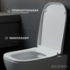 Миниатюра изображения товара Сиденье для унитаза Saniteco SD 18ms (с микролифтом)