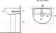 Миниатюра изображения товара Умывальник Sanita Эталон 55 / ETL55SAWB01