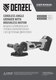 Миниатюра изображения товара Угловая шлифовальная машина Denzel BLG-IB-18-125-4 / 27005