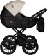 Миниатюра изображения товара Детская универсальная коляска INDIGO Mio Eco Plus 14 2 в 1 (04, черная кожа/светло-бежевая кожа)