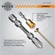 Миниатюра изображения товара Набор бит Nox Strike impact Е6.3 Pz3-60 / 333360-2 (2шт)