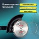 Миниатюра изображения товара Триммер аккумуляторный Edon PROtech 12–2000GT / 21340