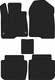 Миниатюра изображения товара Комплект ковриков для авто Alicosta 2266_1 для Honda CR-V VI SUV/RS 2022-н.в. (EVA соты, черный)