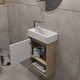 Миниатюра изображения товара Тумба под умывальник Teymi Nura T60535 (белый)
