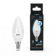 Миниатюра изображения товара Лампа Gauss Свеча 6.5W 550lm 6500К E14 LED / 103101307