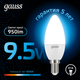 Миниатюра изображения товара Лампа Gauss Свеча 9.5W 950lm 6500К E14 LED / 103101310