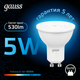 Миниатюра изображения товара Лампа Gauss MR16 5W 530lm 6500K GU10 LED / 101506305