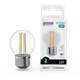 Миниатюра изображения товара Лампа Gauss Filament Elementary Шар 10W 670lm 4100К Е27 LED / 52220