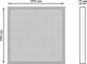 Миниатюра изображения товара Панель светодиодная Gauss 48W 4600lm 6500K IP20 призма LED / 842123345