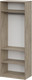 Миниатюра изображения товара Шкаф Mio Tesoro ШК 5 800 2-х створчатый (дуб эндгрейн/меланж)