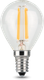 Миниатюра изображения товара Лампа Gauss Filament Шар 9W 680lm 2700К Е14 LED / 105801109