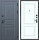 Миниатюра изображения товара Входная дверь МеталЮр M107 Velluto Bianco (86x205, правая)