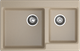 Миниатюра изображения товара Мойка кухонная GranFest GF-LV-780K (песочный)