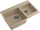 Миниатюра изображения товара Мойка кухонная GranFest GF-LV-780K (песочный)