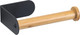 Миниатюра изображения товара Держатель для туалетной бумаги FORA Axe FOR-AXE016BB (черный/бамбук)