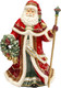 Миниатюра изображения товара Статуэтка Fitz and Floyd Cardinal Christmas. Санта с рождественским венком / 1024028