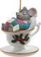 Миниатюра изображения товара Елочная игрушка Kurt S. Adler Christmas 2024. Мышка в чашке спит / E0964_2