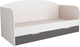 Миниатюра изображения товара Кровать-тахта ДСВ Лавис ДКД 2000.1 (белый/белый софт/графит софт)