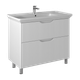 Миниатюра изображения товара Тумба с умывальником Briz Монблан 105 Дуглас / 247 03-08105-14 00 БЕЛ