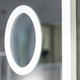 Миниатюра изображения товара Зеркало Континент Bliss LED 100х70 (с увеличительным зеркалом и часами)