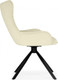 Миниатюра изображения товара Стул Woodville Chicago (кремовый/черный)