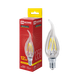 Миниатюра изображения товара Лампа INhome LED-Свеча на ветру-Deco 12Вт 230В Е14 3000К 1350Лм (4690612055992)