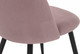 Миниатюра изображения товара Стул Woodville Gabi 1 (светло-фиолетовый/черный)