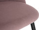 Миниатюра изображения товара Стул Woodville Gabi 1 (светло-фиолетовый/черный)