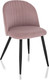 Миниатюра изображения товара Стул Woodville Gabi 1 (светло-фиолетовый/черный)