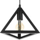 Миниатюра изображения товара Потолочный светильник BayerLux Треугольник 3950787 (черный)