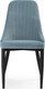 Миниатюра изображения товара Стул Woodville Kora (светло-голубой/черный)