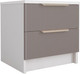 Миниатюра изображения товара Прикроватная тумба ДСВ Лавис ТД 400.1 (белый/белый софт/грей софт)