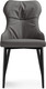 Миниатюра изображения товара Стул Woodville Neli (серый/черный)