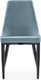 Миниатюра изображения товара Стул Woodville Kora 1 (светло-голубой/черный)
