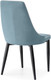 Миниатюра изображения товара Стул Woodville Kora 1 (светло-голубой/черный)