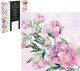 Миниатюра изображения товара Набор алмазной вышивки Феникс+ Нежные пионы / 68606