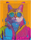 Миниатюра изображения товара Набор алмазной вышивки Феникс+ Яркий кот / 68636