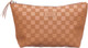 Миниатюра изображения товара Косметичка Dewal Beauty Шашки BG-332 (коричневый)