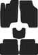 Миниатюра изображения товара Комплект ковриков для авто Alicosta 0481_1 для Hyundai Getz I Хэтчбек 5дв/TB 2002-2011 (EVA соты, черный)