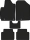 Миниатюра изображения товара Комплект ковриков для авто Alicosta 2304_1 для Hyundai Veloster JS II Хэтчбэк/JSN 2018 (EVA соты, черный)