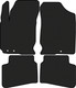 Миниатюра изображения товара Комплект ковриков для авто Alicosta 0559_1 для Kia Ceed I Универсал/хэтчбек 5дв/ED (EVA соты, черный)