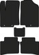 Миниатюра изображения товара Комплект ковриков для авто Alicosta 0587_1 для Kia Rio II Хэтчбек 5дв/седан/JB (EVA соты, черный)