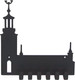 Миниатюра изображения товара Ключница настенная GALA KL001-BY (черный)