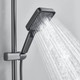 Миниатюра изображения товара Душевая система со смесителем Shevanik S6826T (оружейная сталь)