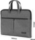 Миниатюра изображения товара Сумка для ноутбука Deli BG10145 (серый)